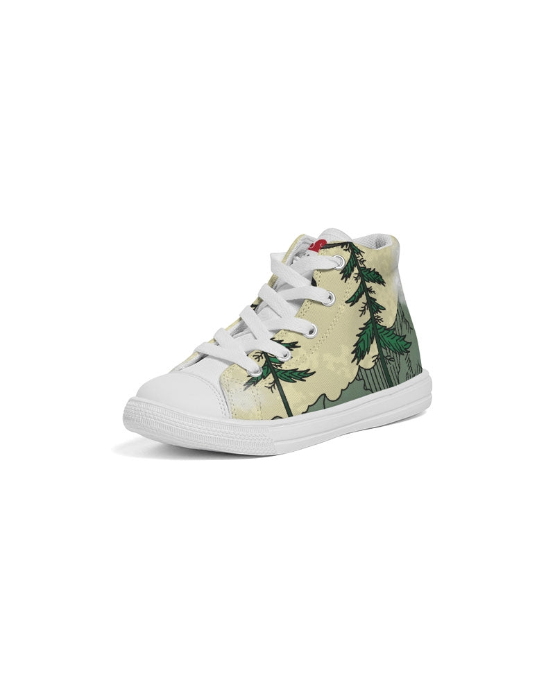 Tsuki Kids Hightop Canvas Shoe