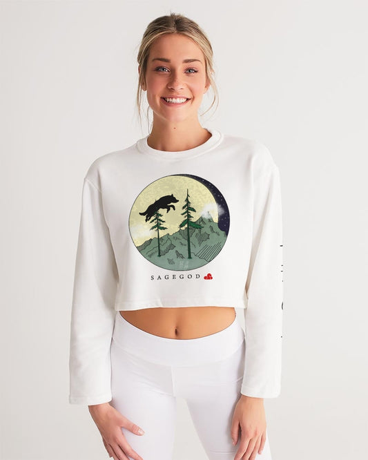 Tsuki Women's Cropped Sweatshirt