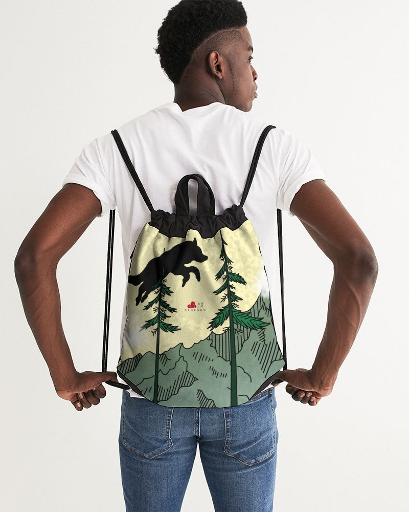 Tsuki Canvas Drawstring Bag