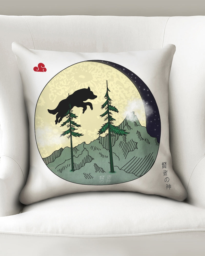 Tsuki Throw Pillow Case 18"x18"