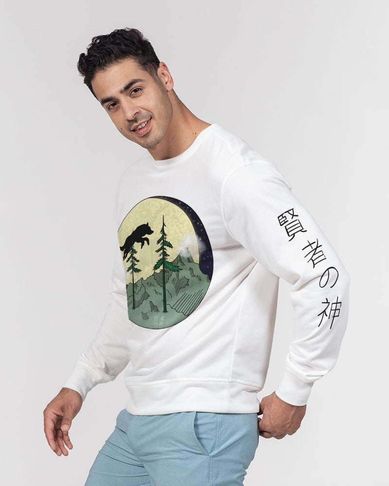 Tsuki Men's Classic French Terry Crewneck Pullover