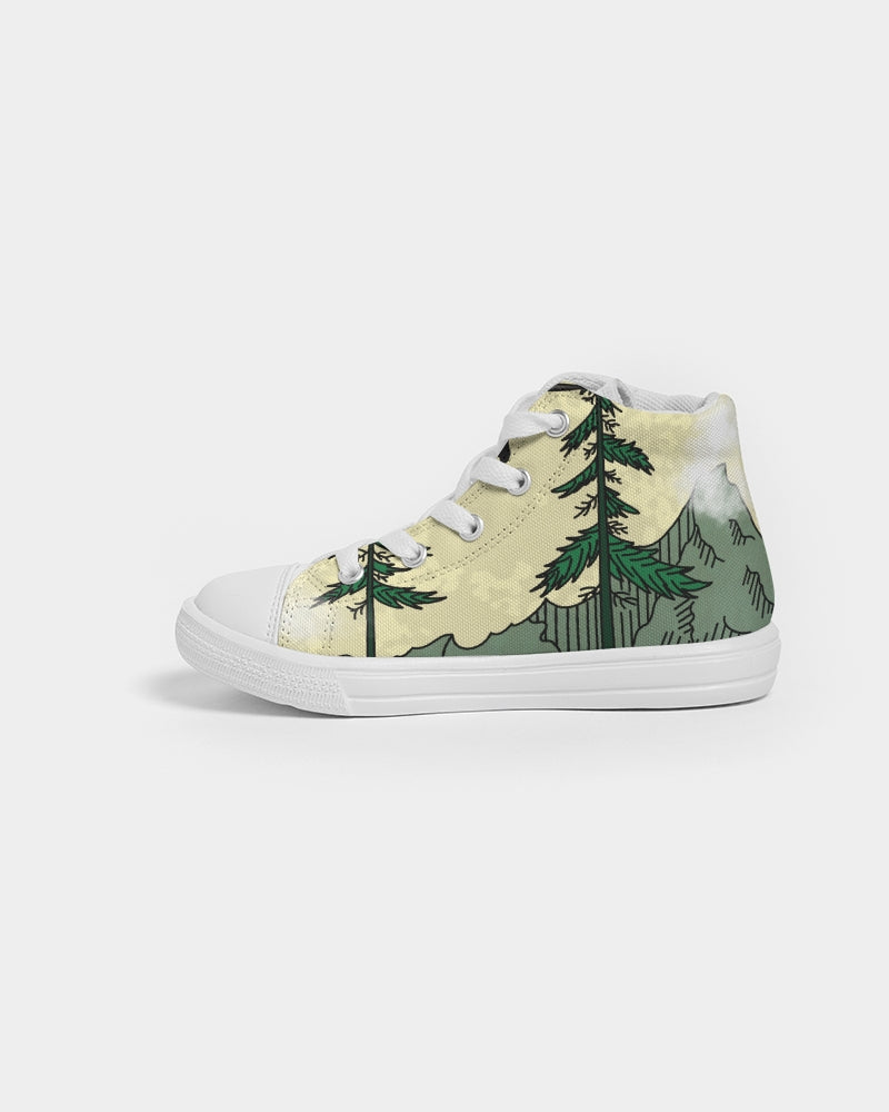 Tsuki Kids Hightop Canvas Shoe