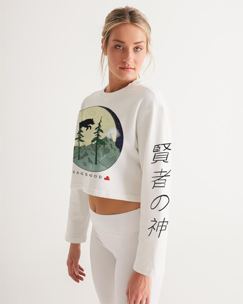 Tsuki Women's Cropped Sweatshirt