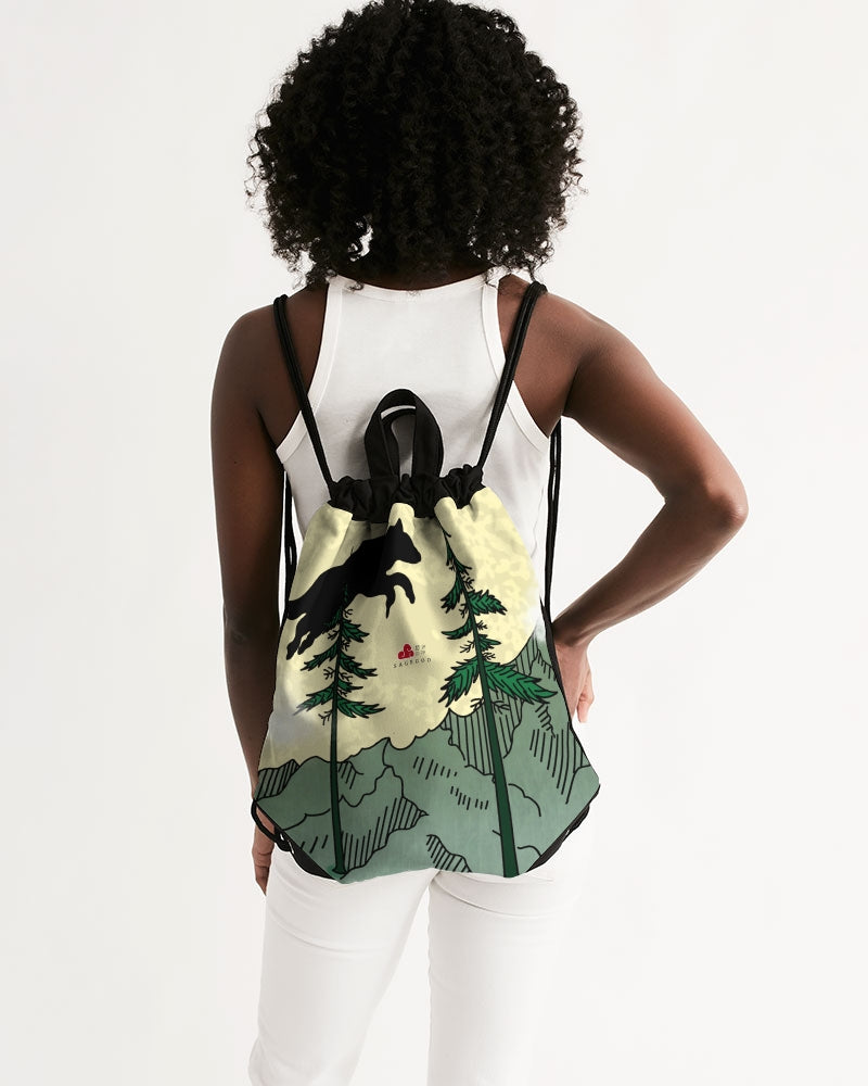 Tsuki Canvas Drawstring Bag